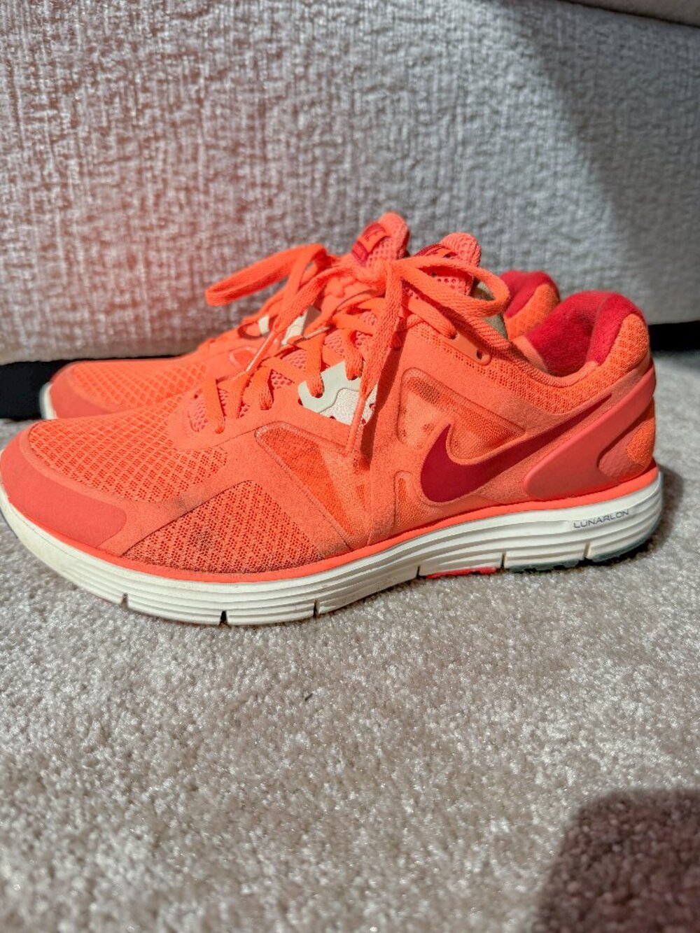 Size 9 - Nike Lunarglide 3 Vivid Orange